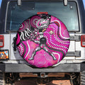 Sydney Sixers Spare Tire Cover Indigenous Dot Art Superhero Batter Tribal Pattern