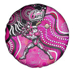 Sydney Sixers Spare Tire Cover Indigenous Dot Art Superhero Batter Tribal Pattern