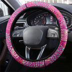 Sydney Sixers Steering Wheel Cover Indigenous Dot Art Superhero Batter Tribal Pattern