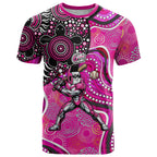 Sydney Sixers T Shirt Indigenous Dot Art Superhero Batter Tribal Pattern
