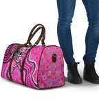 Sydney Sixers Travel Bag Indigenous Dot Art Superhero Batter Tribal Pattern