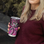 Sydney Sixers Tumbler Cup Indigenous Dot Art Superhero Batter Tribal Pattern