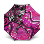Sydney Sixers Umbrella Indigenous Dot Art Superhero Batter Tribal Pattern