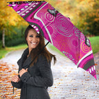 Sydney Sixers Umbrella Indigenous Dot Art Superhero Batter Tribal Pattern