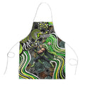 Sydney Thunder Apron Indigenous Dot Art Superhero Batter Tribal Pattern