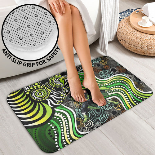 Sydney Thunder Bathroom Set Indigenous Dot Art Superhero Batter Tribal Pattern