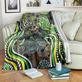 Sydney Thunder Blanket Indigenous Dot Art Superhero Batter Tribal Pattern