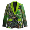 Sydney Thunder Blazer Indigenous Dot Art Superhero Batter Tribal Pattern