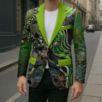 Sydney Thunder Blazer Indigenous Dot Art Superhero Batter Tribal Pattern