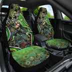Sydney Thunder Car Seat Cover Indigenous Dot Art Superhero Batter Tribal Pattern