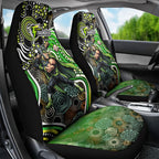 Sydney Thunder Car Seat Cover Indigenous Dot Art Superhero Batter Tribal Pattern