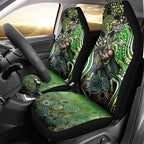 Sydney Thunder Car Seat Cover Indigenous Dot Art Superhero Batter Tribal Pattern