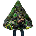 Sydney Thunder Cloak Indigenous Dot Art Superhero Batter Tribal Pattern
