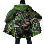 Sydney Thunder Cloak Indigenous Dot Art Superhero Batter Tribal Pattern