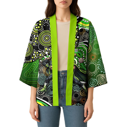 Sydney Thunder Kimono Indigenous Dot Art Superhero Batter Tribal Pattern