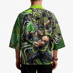 Sydney Thunder Kimono Indigenous Dot Art Superhero Batter Tribal Pattern