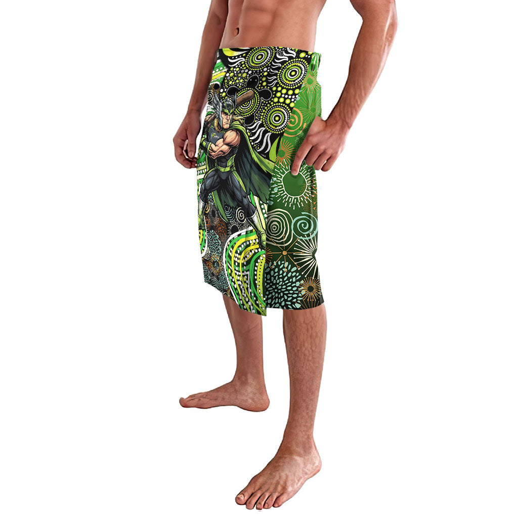 Sydney Thunder Lavalava Indigenous Dot Art Superhero Batter Tribal Pattern