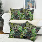 Sydney Thunder Pillow Cover Indigenous Dot Art Superhero Batter Tribal Pattern