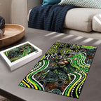 Sydney Thunder Puzzle Indigenous Dot Art Superhero Batter Tribal Pattern