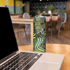 Sydney Thunder Skinny Tumbler Indigenous Dot Art Superhero Batter Tribal Pattern