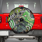 Sydney Thunder Spare Tire Cover Indigenous Dot Art Superhero Batter Tribal Pattern