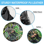 Sydney Thunder Spare Tire Cover Indigenous Dot Art Superhero Batter Tribal Pattern