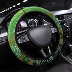 Sydney Thunder Steering Wheel Cover Indigenous Dot Art Superhero Batter Tribal Pattern