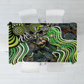 Sydney Thunder Tablecloth Indigenous Dot Art Superhero Batter Tribal Pattern