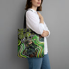 Sydney Thunder Tote Bag Indigenous Dot Art Superhero Batter Tribal Pattern