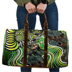 Sydney Thunder Travel Bag Indigenous Dot Art Superhero Batter Tribal Pattern