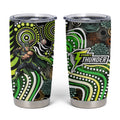 Sydney Thunder Tumbler Cup Indigenous Dot Art Superhero Batter Tribal Pattern