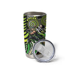Sydney Thunder Tumbler Cup Indigenous Dot Art Superhero Batter Tribal Pattern