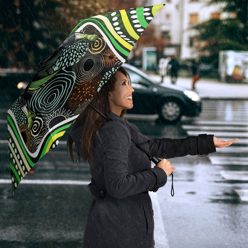 Sydney Thunder Umbrella Indigenous Dot Art Superhero Batter Tribal Pattern