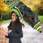 Sydney Thunder Umbrella Indigenous Dot Art Superhero Batter Tribal Pattern