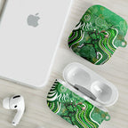 Melbourne Stars AirPods Case Indigenous Dot Art Superhero Batter Tribal Pattern
