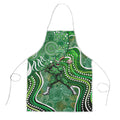 Melbourne Stars Apron Indigenous Dot Art Superhero Batter Tribal Pattern