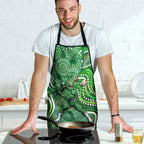 Melbourne Stars Apron Indigenous Dot Art Superhero Batter Tribal Pattern
