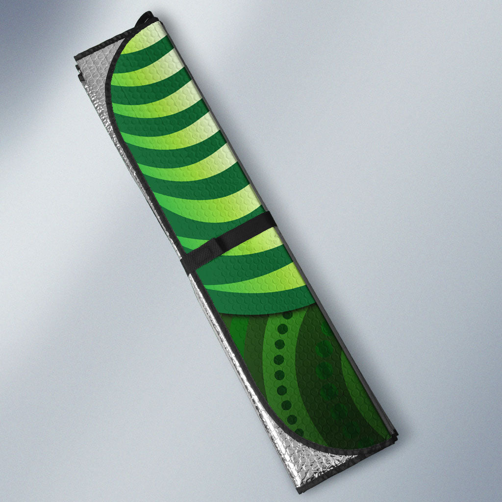 Melbourne Stars Auto Sun Shade Indigenous Dot Art Superhero Batter Tribal Pattern