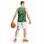 Melbourne Stars Basketball Jersey Indigenous Dot Art Superhero Batter Tribal Pattern