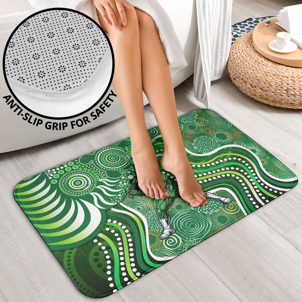 Melbourne Stars Bathroom Set Indigenous Dot Art Superhero Batter Tribal Pattern