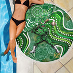 Melbourne Stars Beach Blanket Indigenous Dot Art Superhero Batter Tribal Pattern