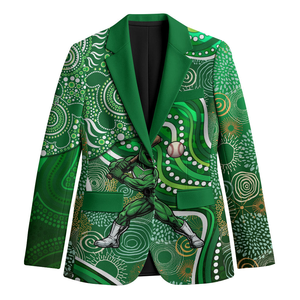 Melbourne Stars Blazer Indigenous Dot Art Superhero Batter Tribal Pattern