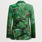 Melbourne Stars Blazer Indigenous Dot Art Superhero Batter Tribal Pattern