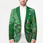 Melbourne Stars Blazer Indigenous Dot Art Superhero Batter Tribal Pattern