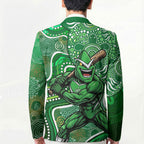 Melbourne Stars Blazer Indigenous Dot Art Superhero Batter Tribal Pattern