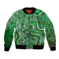 Melbourne Stars Bomber Jacket Indigenous Dot Art Superhero Batter Tribal Pattern