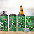 Melbourne Stars 4 in 1 Can Cooler Tumbler Indigenous Dot Art Superhero Batter Tribal Pattern