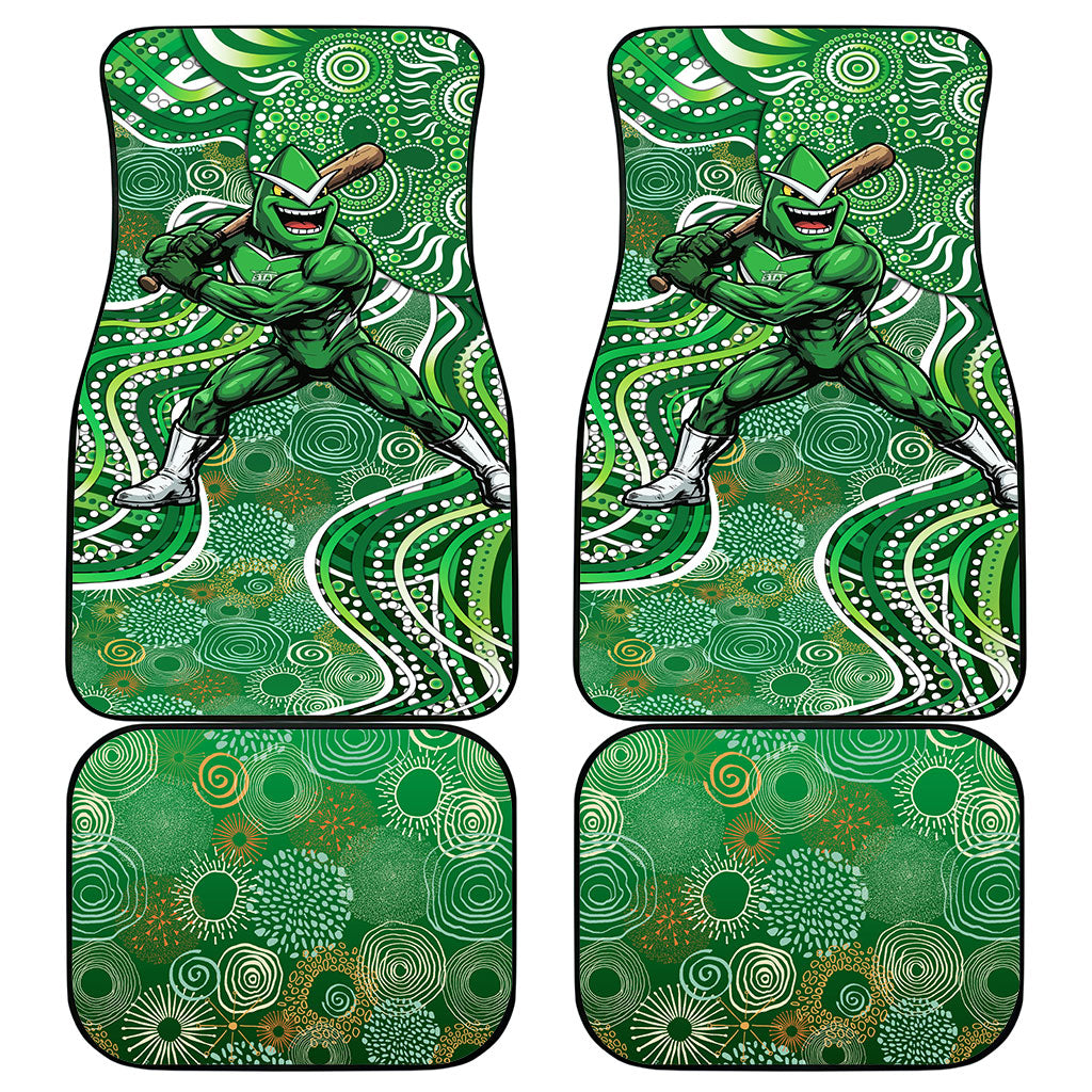 Melbourne Stars Car Mats Indigenous Dot Art Superhero Batter Tribal Pattern