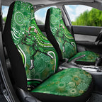 Melbourne Stars Car Seat Cover Indigenous Dot Art Superhero Batter Tribal Pattern