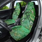 Melbourne Stars Car Seat Cover Indigenous Dot Art Superhero Batter Tribal Pattern